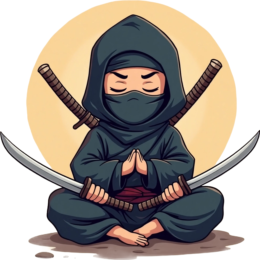 Meditating Ninja Warrior